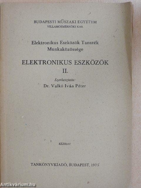 Elektronikus eszközök II.