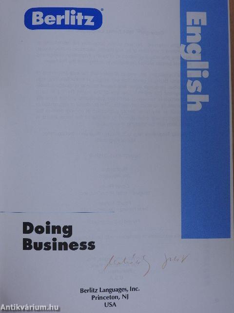 Berlitz English - Doing Business