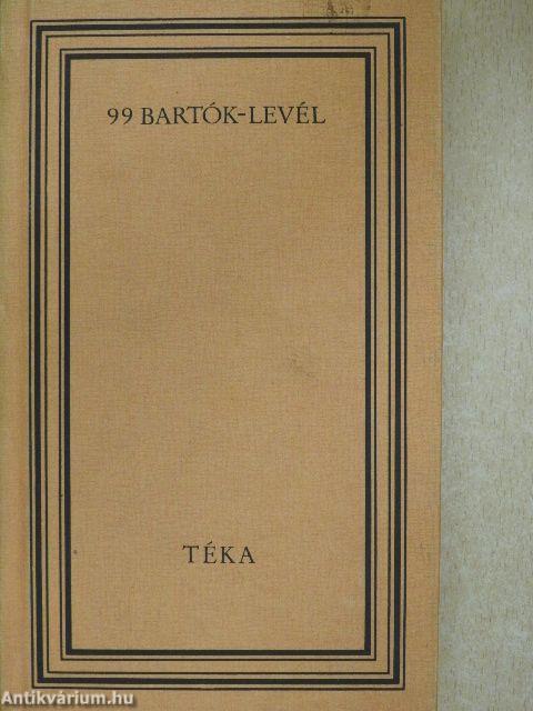 99 Bartók-levél