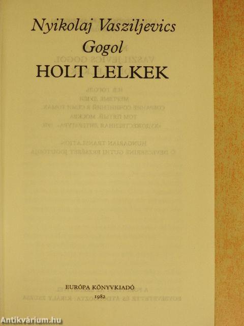 Holt lelkek