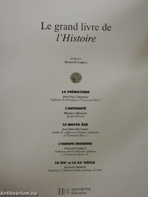 Le grand livre de l'Histoire