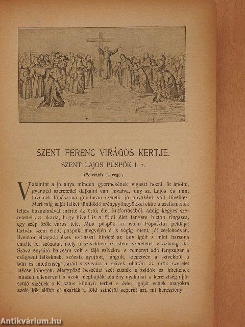 Szent Ferenc Hirnöke 1907. január-december (rossz állapotú)