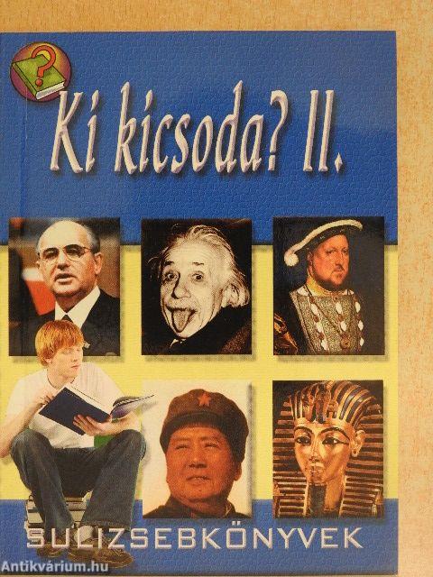 Ki kicsoda? II.