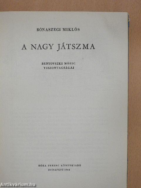 A nagy játszma 