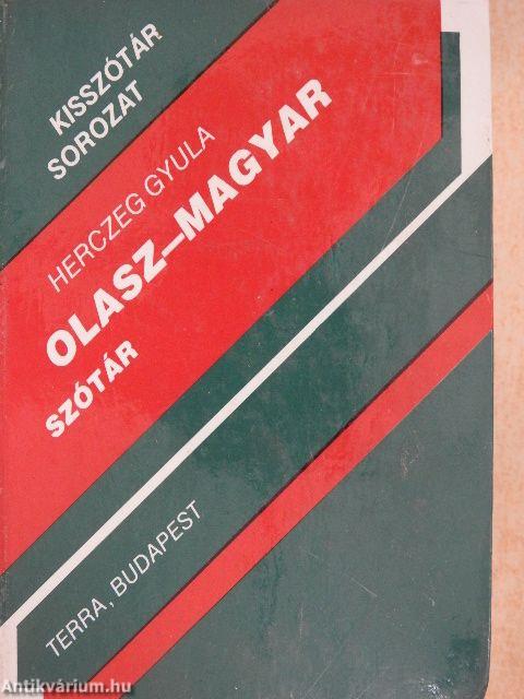 Olasz-magyar szótár