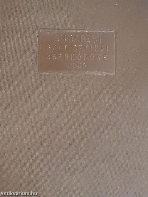 Budapest statisztikai zsebkönyve 1959