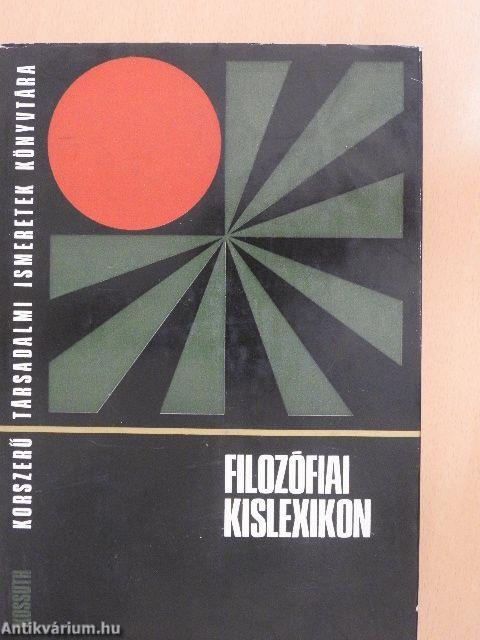 Filozófiai kislexikon