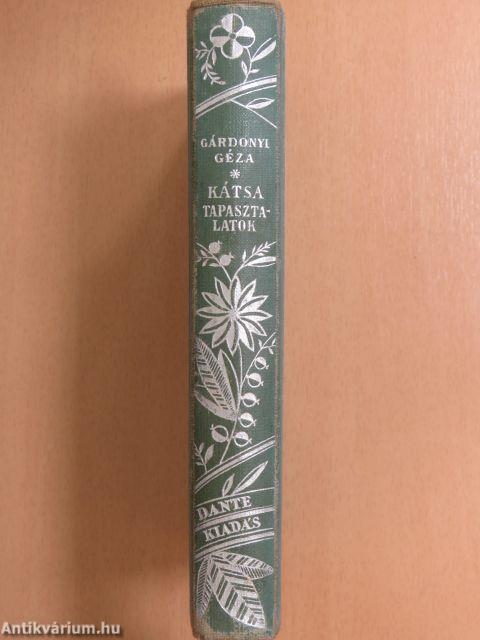 Kátsa/Tapasztalatok