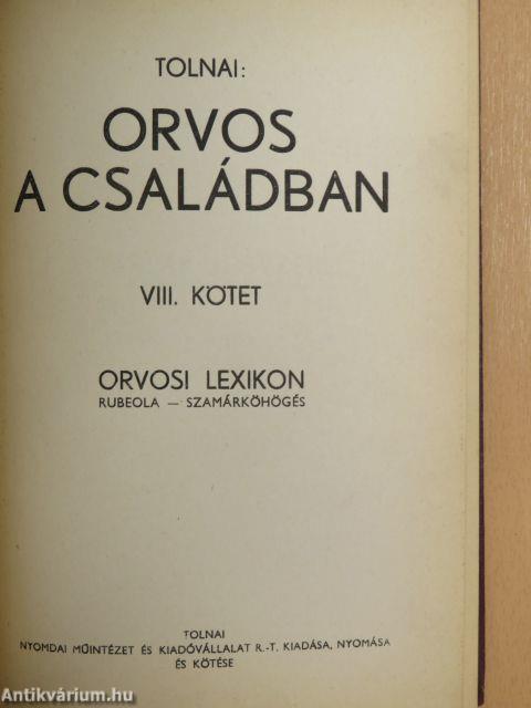 Orvos a családban VIII.