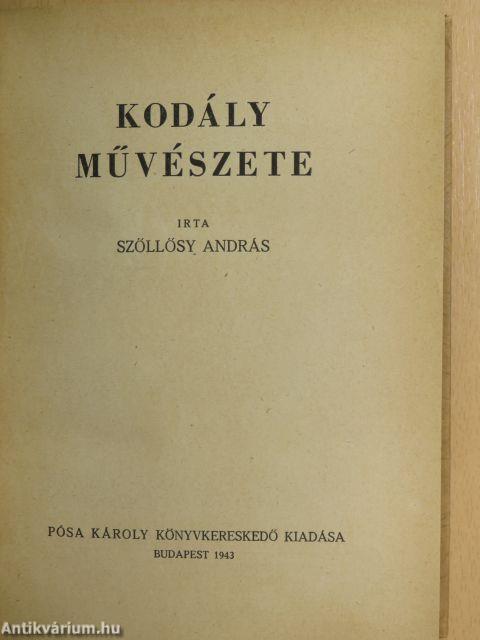 Kodály művészete