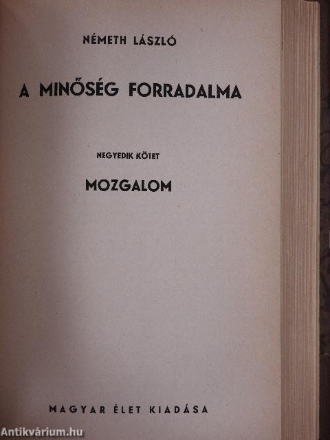 A minőség forradalma I-IV.