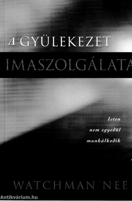 A gyülekezet imaszolgálata