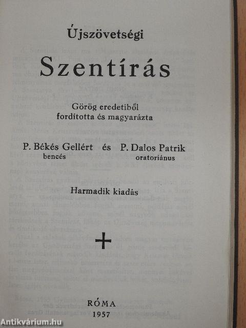 Újszövetségi Szentírás