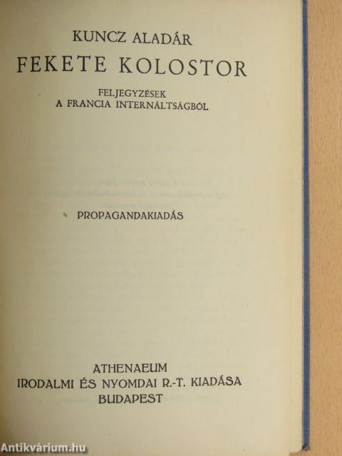 Fekete kolostor I-II.