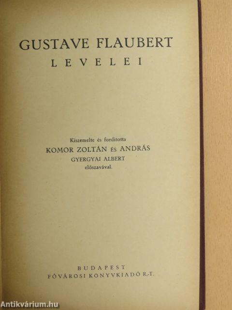 Gustave Flaubert levelei