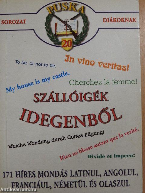 Szállóigék idegenből