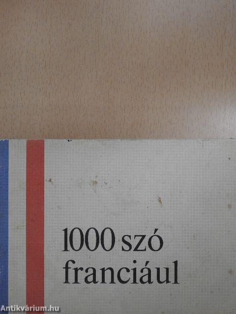 1000 szó franciául 