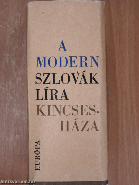 A modern szlovák líra kincsesháza I-VIII.