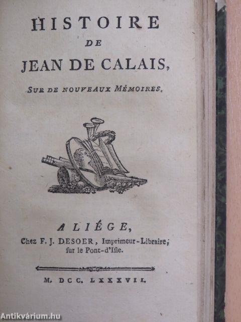 Histoire de fortunatus I-II/Histoire de Jean de Calais