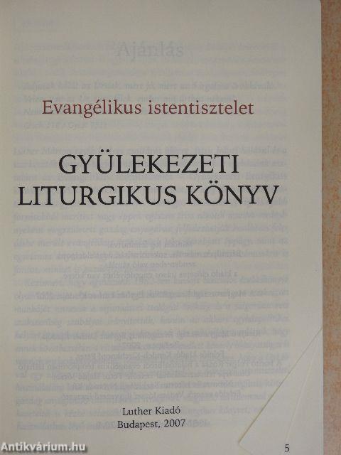 Gyülekezeti liturgikus könyv