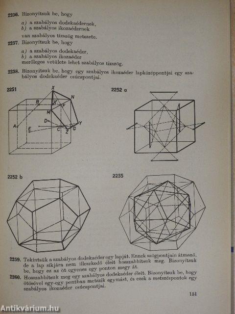 Geometriai feladatok gyűjteménye I-II.