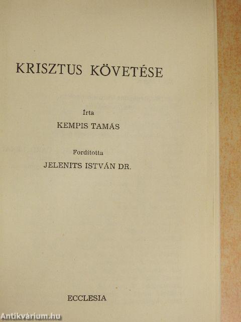 Krisztus követése/Filótea