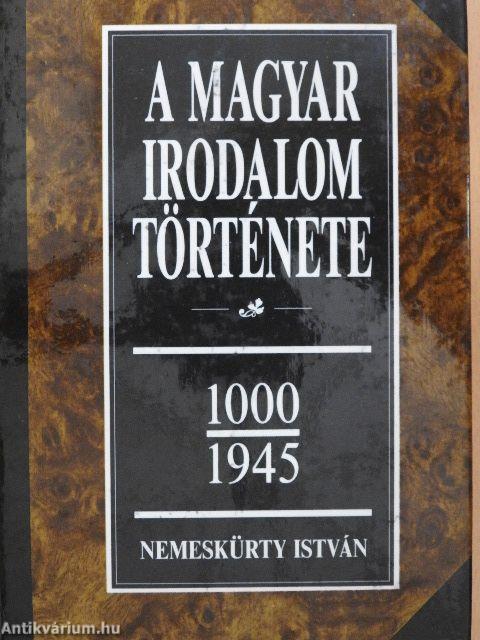 A magyar irodalom története 1-2.