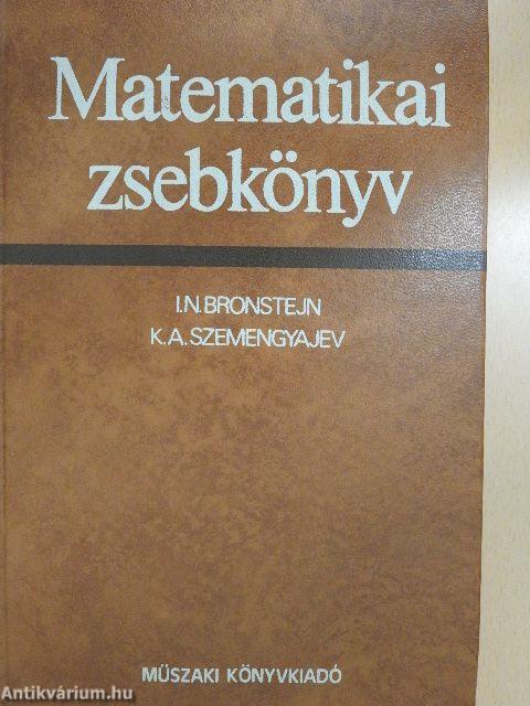 Matematikai zsebkönyv