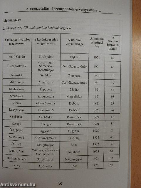 Válogatott tanulmányok Szlovákia gazdaságtörténetéhez