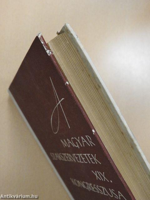 A Magyar Szakszervezetek XIX. kongresszusa