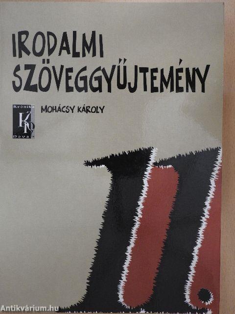 Irodalmi szöveggyűjtemény 11.