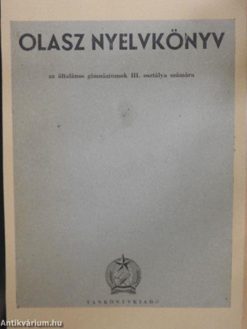 Olasz nyelvkönyv III.