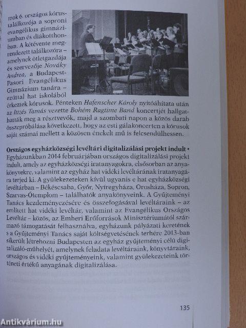 Evangélikus naptár 2015