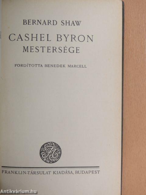 Cashel Byron mestersége