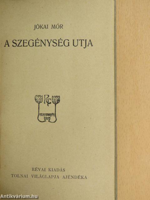 A szegénység utja