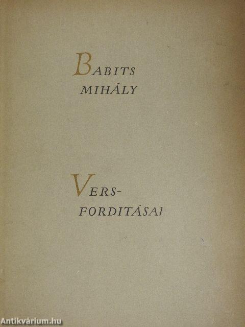 Babits Mihály versfordításai
