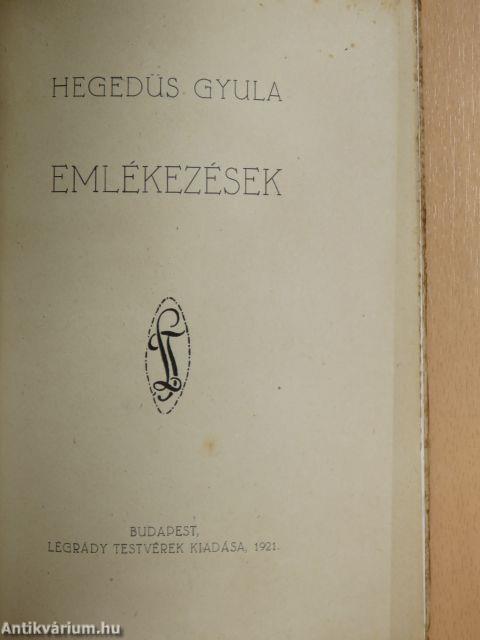 Emlékezések