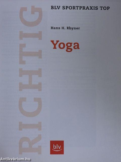 Richtig Yoga