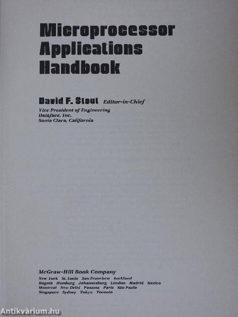 Microprocessor Applications Handbook