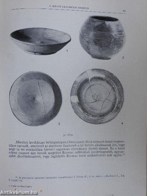 Folia Archaeologica XVII.