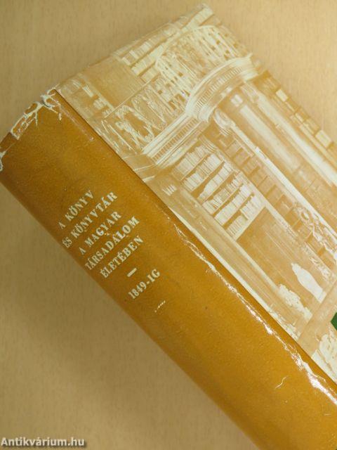 A könyv és könyvtár a magyar társadalom életében