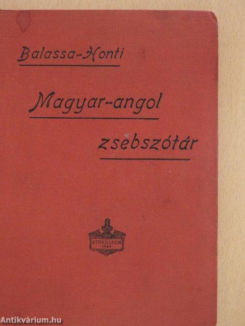 Magyar-Angol zsebszótár