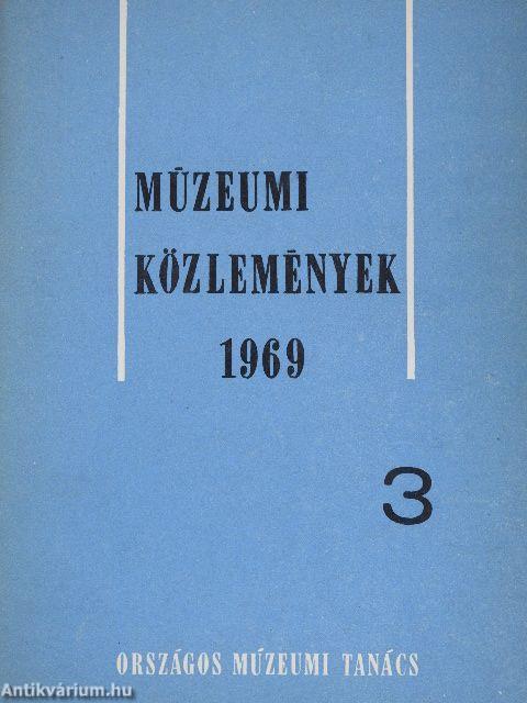 Múzeumi közlemények 1969/3.