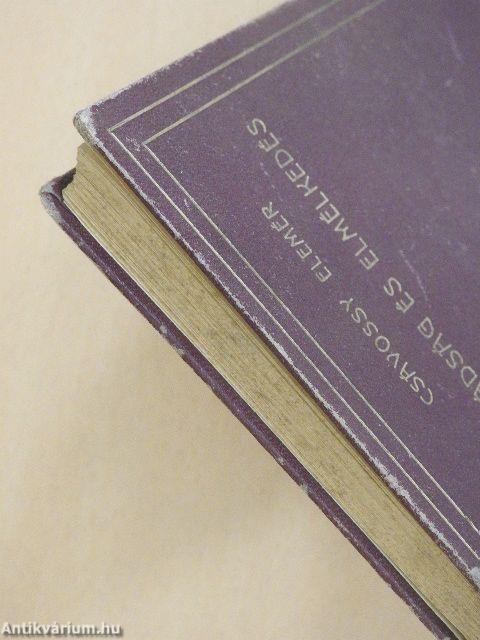 Imádság és elmélkedés