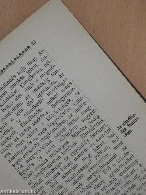 Imádság és elmélkedés