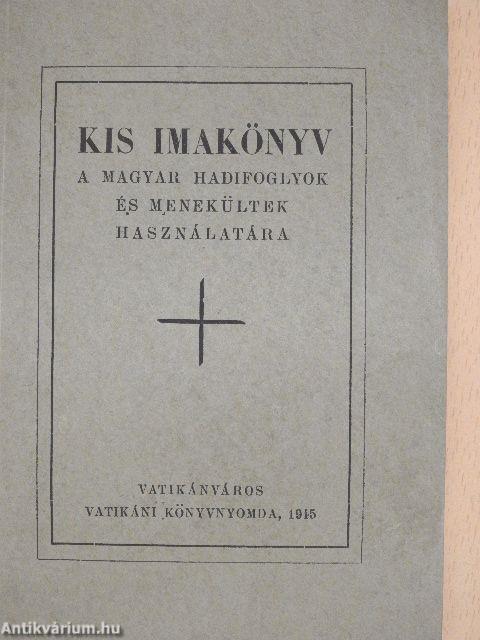 Kis imakönyv