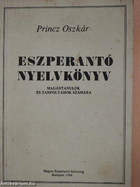 Eszperantó nyelvkönyv 