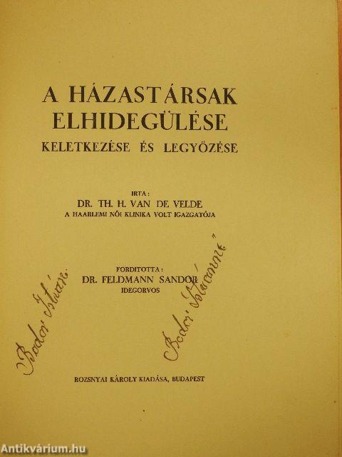 A házastársak elhidegülése