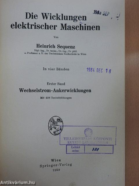 Wechselstrom-Ankerwicklungen