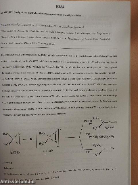 5th World Congress of Theoretically Oriented Chemists - Book of Abstracts